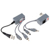 Single-Channel Passive Video/Audio Balun 24AWG UTP CAT-5