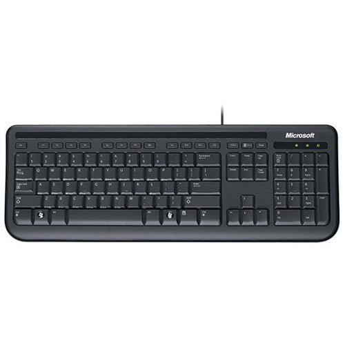 Microsoft French Desktop 600 Black USB Keyboard