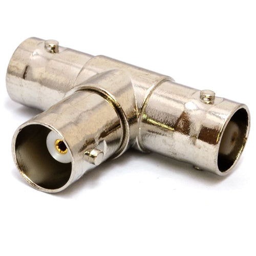 BNC "T" Adaptor female to female to female