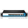 10-Port Gigabit 8+2 POE Switch 15.4W,2 fixed VLAN, long distance