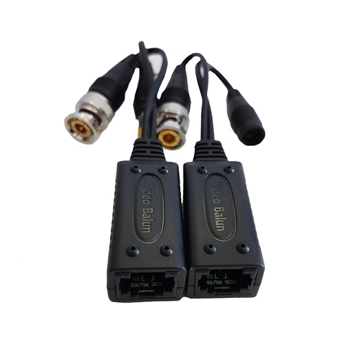 1-CH Passive Video/Audio Balun Power HD-CVI/TVI/AHD