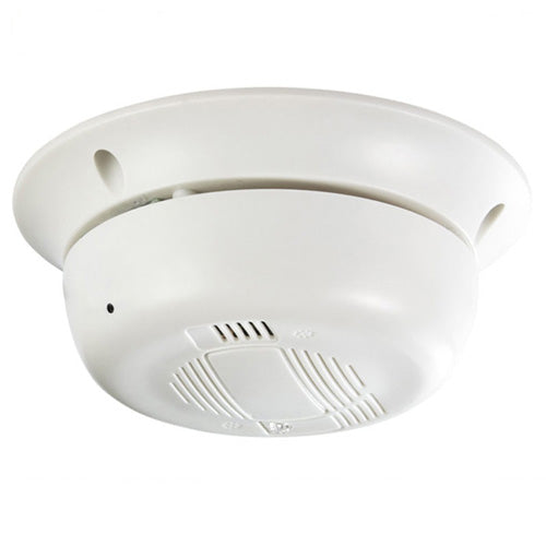 1MP 720p IP Wireless Smoke Detector  3.7mm/4.3m P2P SD up to 64GB