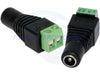 CCTV Female DC Power Jack Plug to Spring Terminal Quick Connector