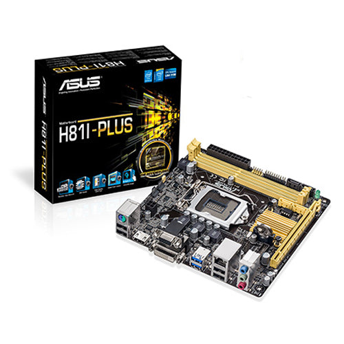 Motherboard - Asus H81I - PLUS/CSM 4th Gen. i7 LGA1150 DDR3 1600