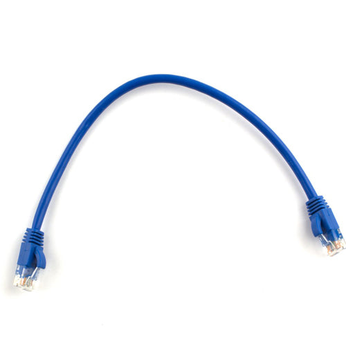 2-FT RJ45 CAT5E 350 w/Boots Network Cable