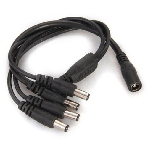 Cable BNC Female / Power Male DC Power Splitter 1-to-4 30cm
