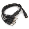 Cable BNC Female / Power Male DC Power Splitter 1-to-4 30cm