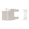 RJ45 Cat 5e Keystone Jack 180 degree Network Connector