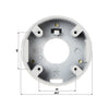 PFA13A W-Proof Junction Box Metal White f96.8x33.5mm