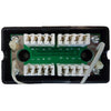 CAT5E/6 JUNCTION BOX, IDC TYPE, COUPLER CABLE JOINER