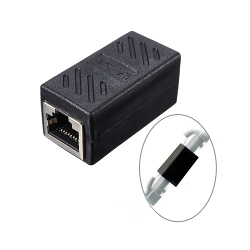 5 Coupleurs RJ45 Cat6 Blindés - Prolongateur Ethernet Femelle/femelle Pour Câbles Réseau - Compatible Modem, Box, PC, TV - 8