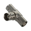 BNC "T" Adaptor female to female to female