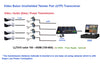 4-CH Active Video/Audio/Power Transmitter / Receiver DC 12V Over UTP Cable