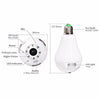 Wireless Mini 960P P2P Hidden Fisheye WIFI Bulb Camera with