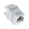 RJ45 Cat 5e Keystone Jack 180 degree Network Connector