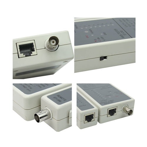 Testeur De Câbles Professionnel RJ11/RJ12/RJ45 Et Coaxial | NANOCABLE 10.31.0303 | Pour Installateurs Réseau - 9