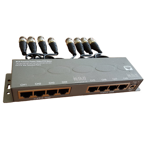 8-CH Passive,Video and Signal Control and Power and isolation