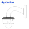 Hanging Mount Adapter 150.8 x 37mm Aluminum PFA100