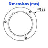 2MP 1080P HDCVI 2.7~12mm V-Proof 30-M IR Dome IP67, IK