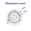 3MP 3~12mm Varifocal 20M IR Bullet DC12V/PoE IP66