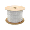 1000-FT CAT6a Cable UTP 23 AWG 0.57mm Barre Copper w/Reel 10Gbps Ethernet applications.