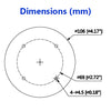 4MP 2.8mm 50M IR Eyeball Built-in-Mic Micro SD POE IP67