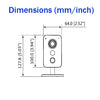 3MP 2.8mm 10M IR Cube WiFi DC12V