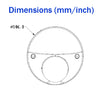 2MP 1080P 2.8mm 20M IR Dome DC12V/PoE IP67