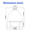 2MP 1080P Mini 12X Optical Zoom PTZ Outdoor AC24V K10/IP66 2/1CH Alarm