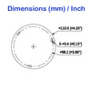 4MP WDR 1.18 panoramic lens Fisheye HD and SD dual-output DC12V IK10