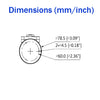 3MP 2.8mm 10M IR Cube WiFi DC12V