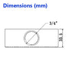 PFA13A W-Proof Junction Box Metal White f96.8x33.5mm