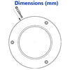 3MP 2.8mm 30M IR Wi-Fi MINI DOME IP67 IK10