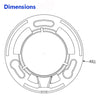 1MP 720P 3.6mm 20M IR Mini Dome DC12V