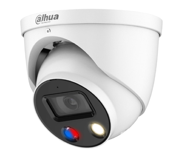 8MP Full-color Active Deterrence Fixed-focal Eyeball WizSense Network Camera