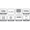 16CH Penta-brid 4-MegaPixel Mini 1U