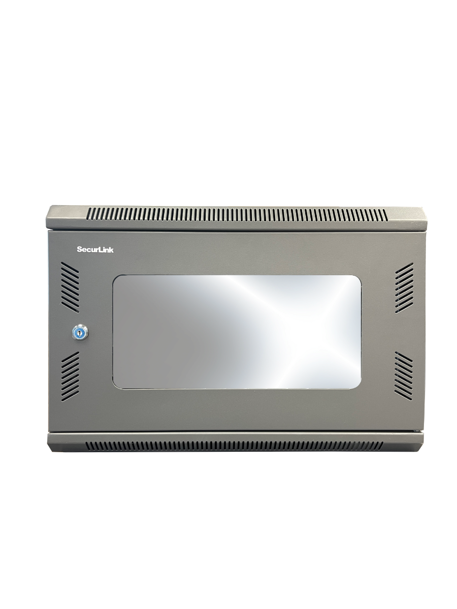 DVR NVR WALL MOUNT/GLASSDOOR CABINET CBN-WS-6U60