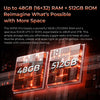 Oukitel WP55 Pro 5G Rugged Phone 6.6'' HD+ Display 11000mAh Big Battery 108MP Camera Android 15(16GB+512GB NFC)