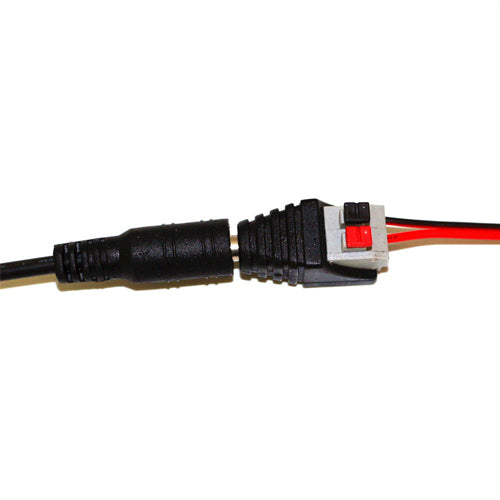 CCTV Male DC Power Jack Plug to Spring Terminal Quick Connector – Mega ...