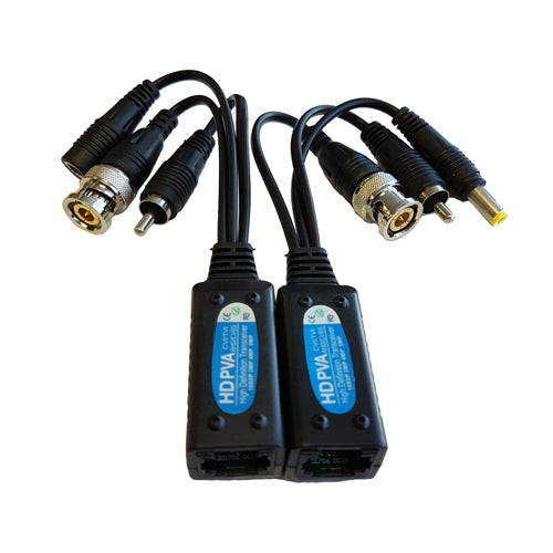 1-CH AHD, CVI, TVI Passive Video and Power Transceiver