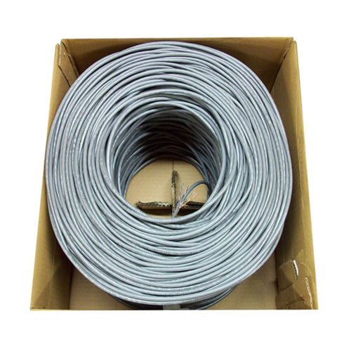 1000-FT Cat6 Cable Solid Cooper 24-AWG 500 MHZ