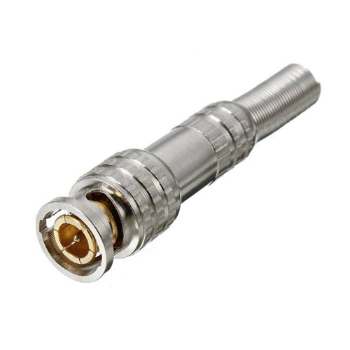 Screw Type BNC Connector for Coaxial Cable , RG59/RG60 Male