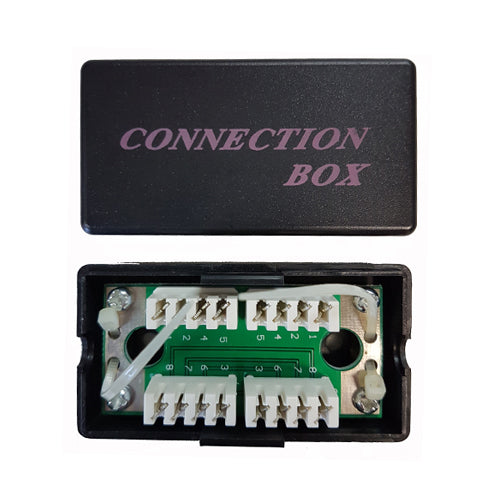 CAT5E/6 JUNCTION BOX, IDC TYPE, COUPLER CABLE JOINER