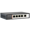 4-Port PoE Switch IEEE 802.3af 4+1 10/100Mbps DC 48V