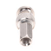 BNC/RG59 TWIST-ON CONNECTOR FOR DUAL SHIELD RG59 COAX CABLE