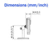 3MP 2.8mm 10M IR Cube WiFi DC12V