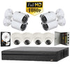 Kit 8 - HD CVI 2MP 1080P - CVR Tribrid Full HD 8 Port System Kit